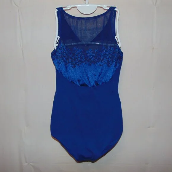 Bloch Lace Flowers Leotard L - Picture 3 of 7